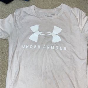 Light Pink Under Armour T-Shirt